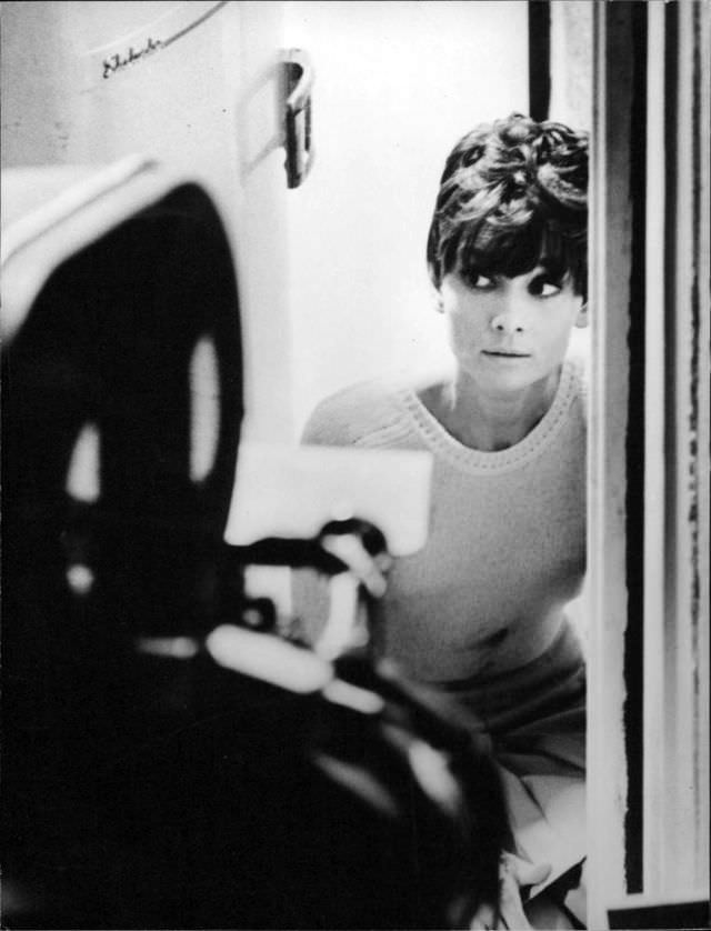 Fabulous Photos of Audrey Hepburn During the filming of &;Wait Until Dark (1967)&; Movies &; TV