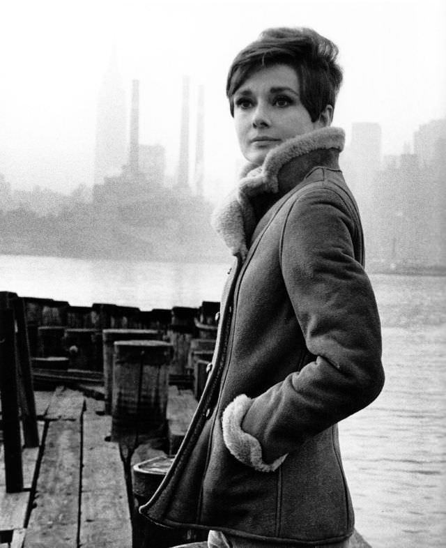 Fabulous Photos of Audrey Hepburn During the filming of &;Wait Until Dark (1967)&; Movies &; TV