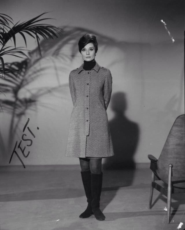 Fabulous Photos of Audrey Hepburn During the filming of &;Wait Until Dark (1967)&; Movies &; TV