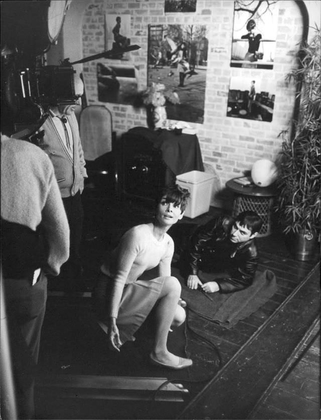 Fabulous Photos of Audrey Hepburn During the filming of &;Wait Until Dark (1967)&; Movies &; TV