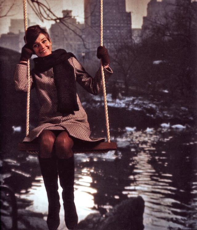 Fabulous Photos of Audrey Hepburn During the filming of &;Wait Until Dark (1967)&; Movies &; TV