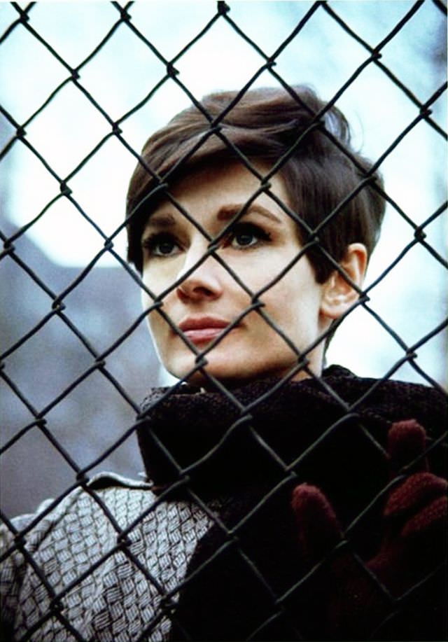 #9  Fabulous Photos of Audrey Hepburn During the filming of ‘Wait Until Dark (1967)’ #9 Movies & TV