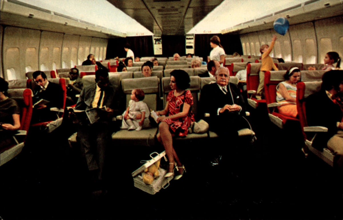 When Boeing 747 launched its first scheduled flight from New York to London on January 22, 1970 Inve