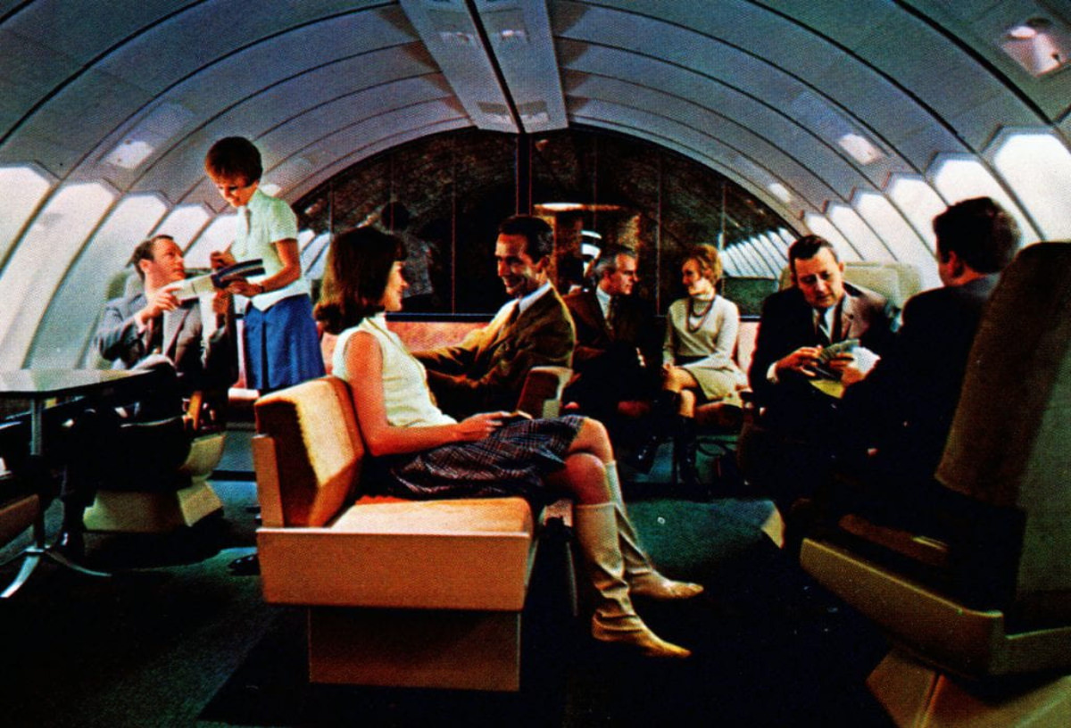 When Boeing 747 launched its first scheduled flight from New York to London on January 22, 1970 Inve