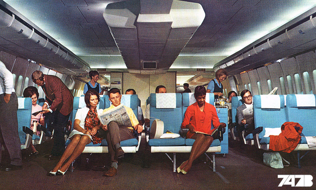 When Boeing 747 launched its first scheduled flight from New York to London on January 22, 1970 Inve