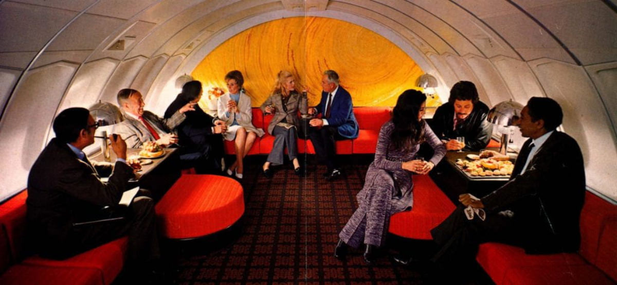 When Boeing 747 launched its first scheduled flight from New York to London on January 22, 1970 Inve
