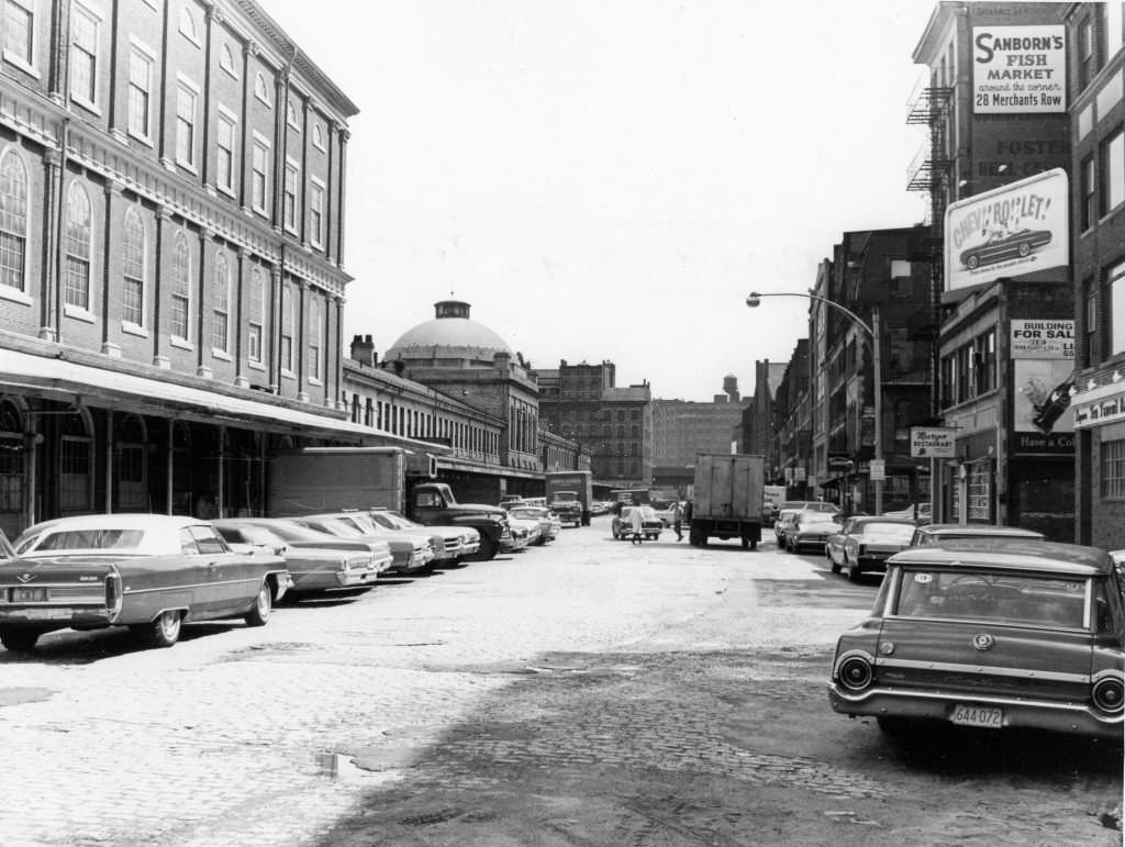 #185 Haymarket in Boston on May 3, 1967.