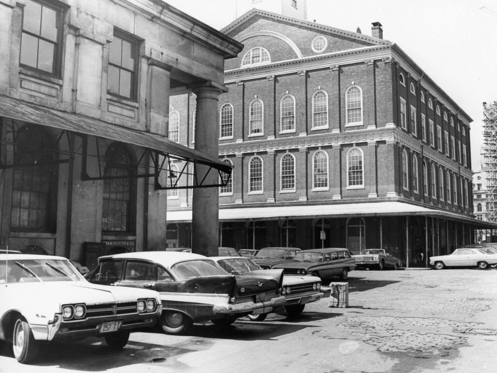 #186 Cars in downtown Boston, May 3, 1967.