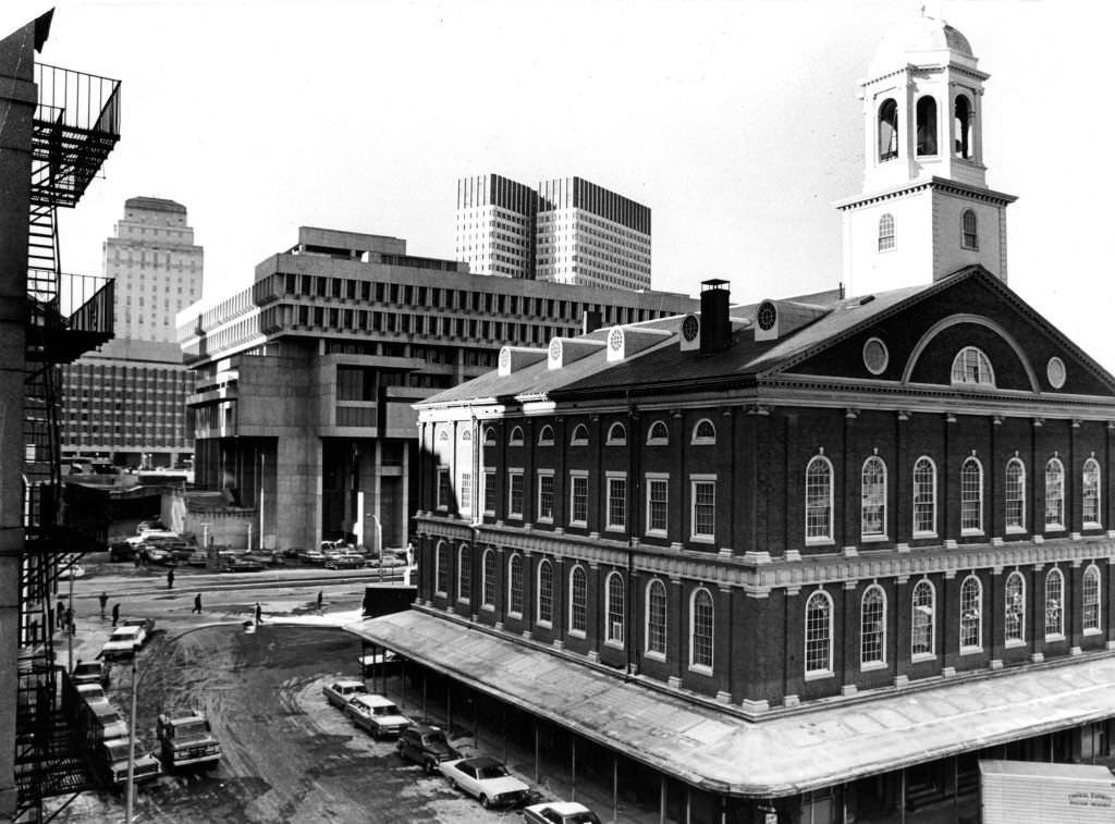 #231 Faneuil Hall in Boston on Jan. 2, 1969.