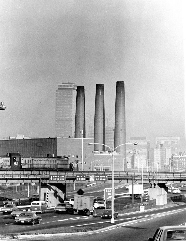 #265 Smog over Boston on Oct. 16, 1969.