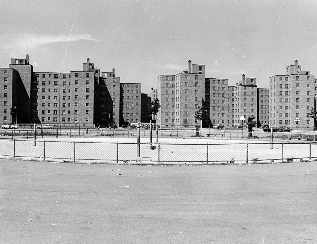 #13 The Columbia Point housing project in Boston, June 28, 1962.