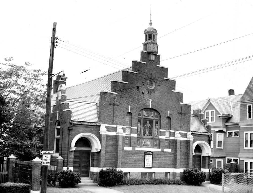 #74 Christ Church in the Jamaica Plain neighborhood of Boston on May 26, 1960.