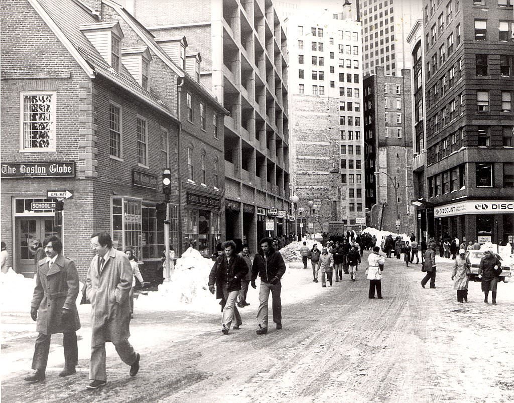#83 Downtown Boston comes back to life after a week’s vacation following the historic “Blizzard of 78”.