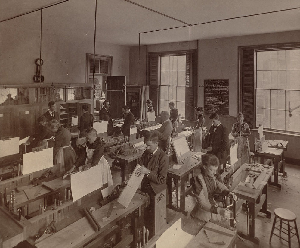 #23 Wood-working class for both men and women