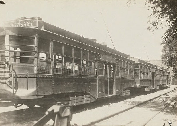 #36 Articulated surface and subway cars.