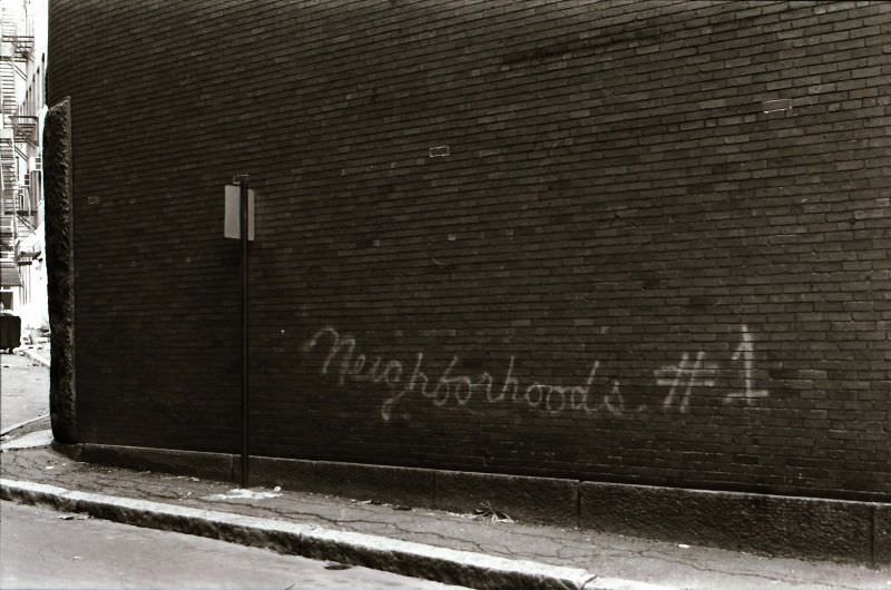 #21 Neighborhoods #1, Financial Zone, Boston, 1979