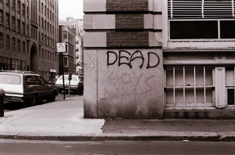 #14 Dead Boys, Financial Zone, Boston, 1979
