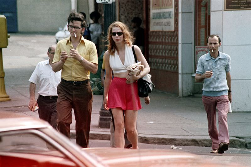 Boston&;s Summer Street Fashion in the early 1970s Through the Lens of Nick DeWolf Fashion &; Culture