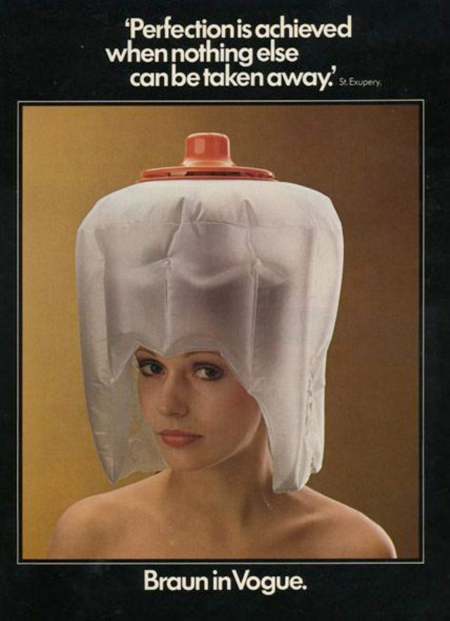Braun Astronette Hair Dryers: The Handy Air-Cushion Hood Dryer from the 1970s Inventions