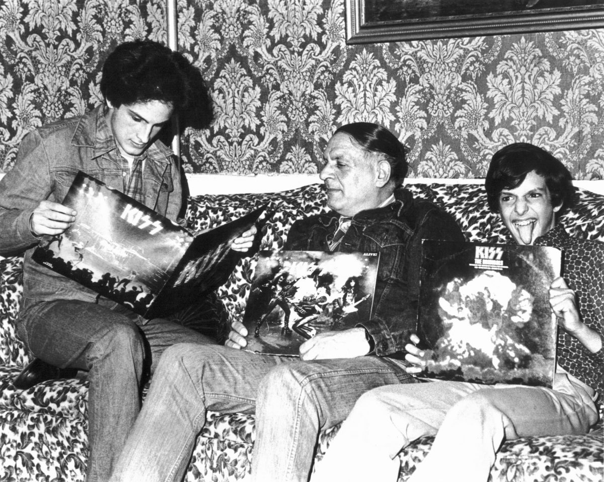 #21 Anthony Dad John & KISS Albums, 1978.