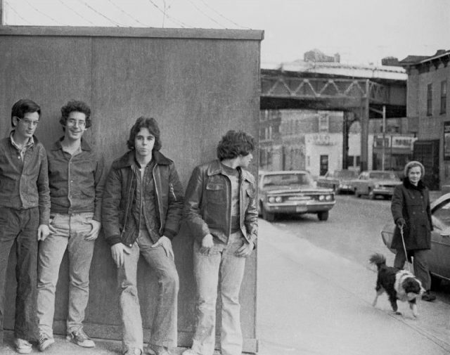 #22 Me, Randy, Chris and Tony E. Taken in the spring of 1975.