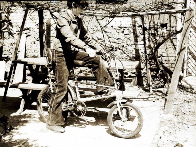 #3 Raleigh Chopper Tony Bell Bottoms, 1975