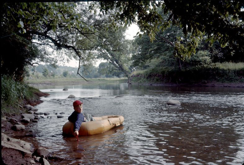 #3 Surplus inflatable rubber rafts during the summers, July 3, 1960