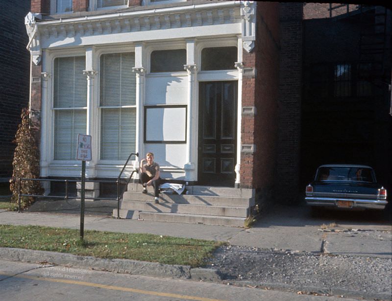 #30 Norwich, New York, on the north side of the town square, 1963