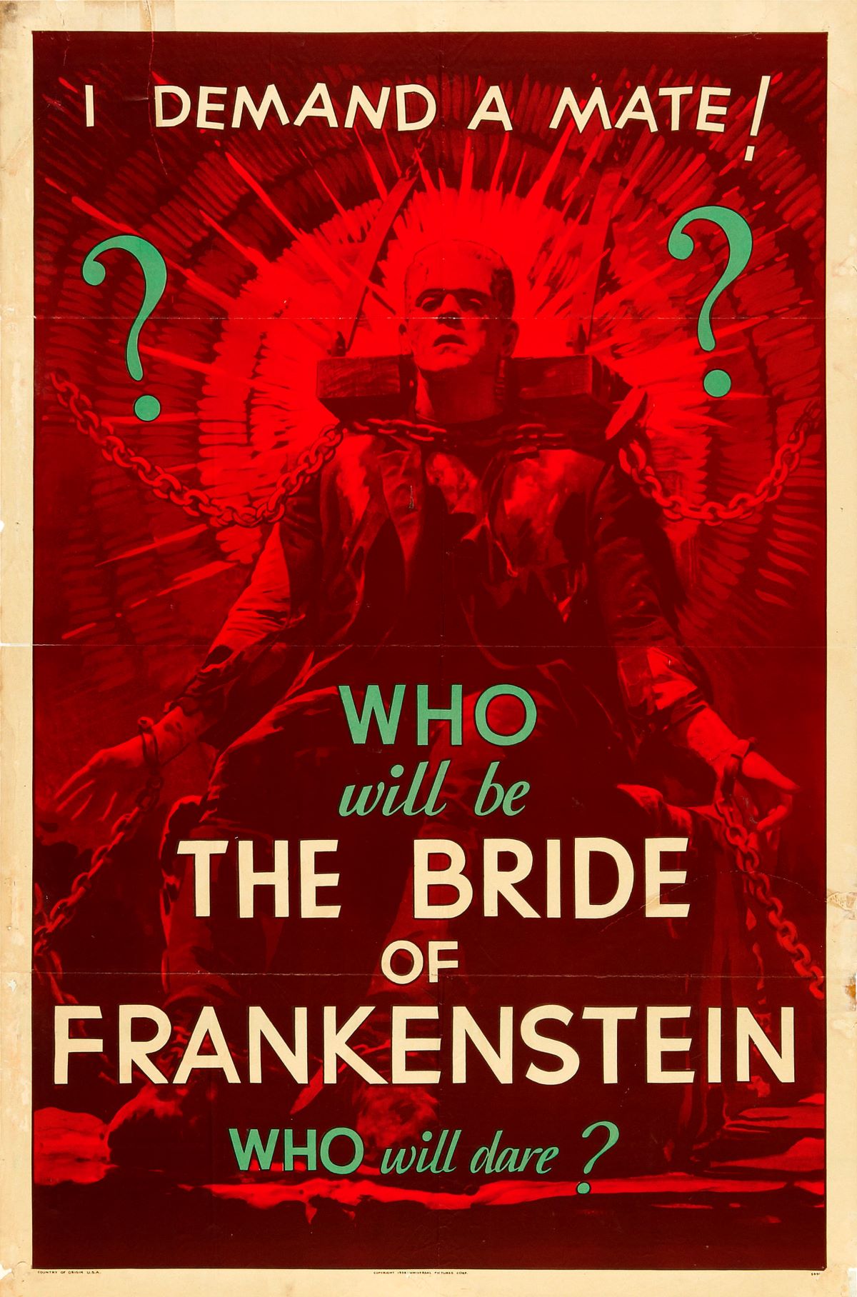 #20 The Bride of Frankenstein, 1935