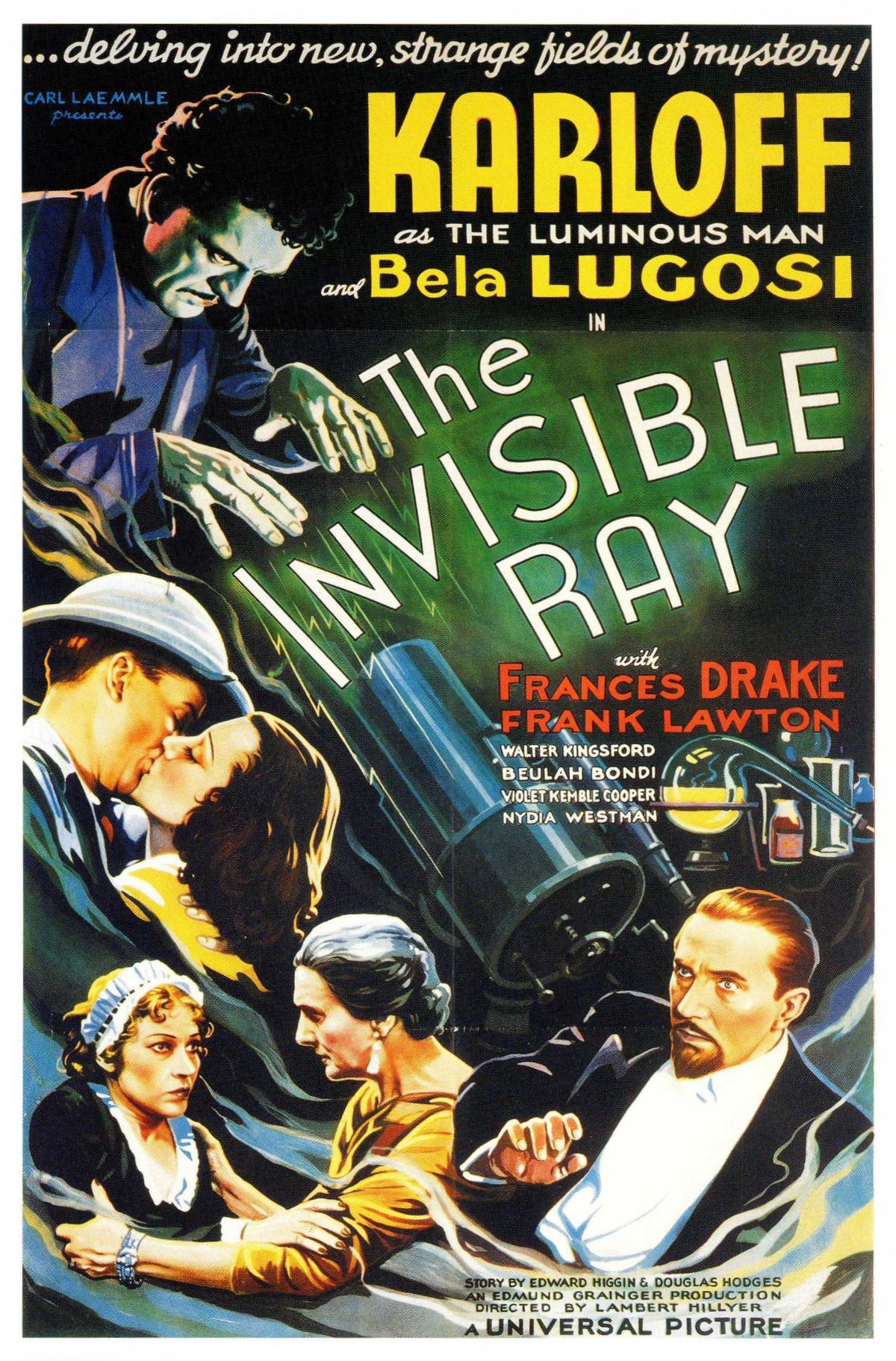 #22 The Invisible Ray, 1936