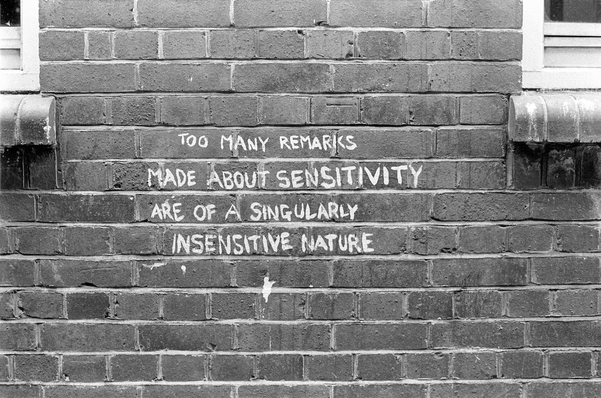 #15 Graffiti, Drury Lane, 1991