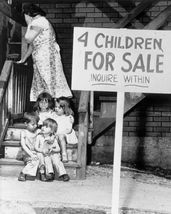 “4 CHILDREN FOR SALE”