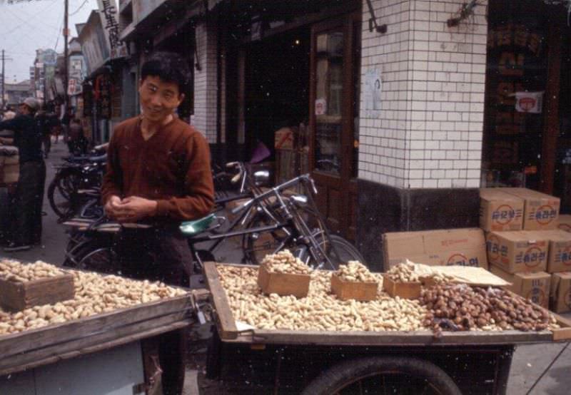 #11 Peanut vendor, Tague, 1970s
