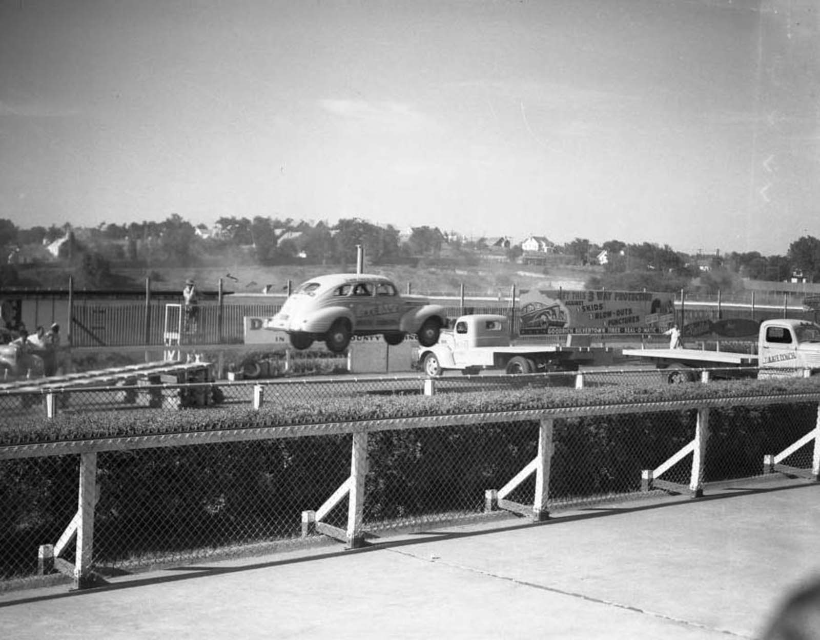 The Daredevil Stunt Drivers who entertained Crowds by Crashing Cars and flying Cars Weird