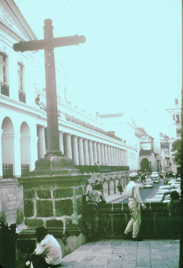 #8 Ecuador. Quito government building, 1959