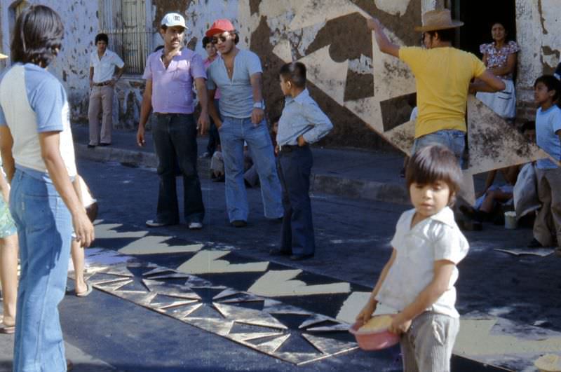 #46 Easter celebrations, Sonsonate, 1977