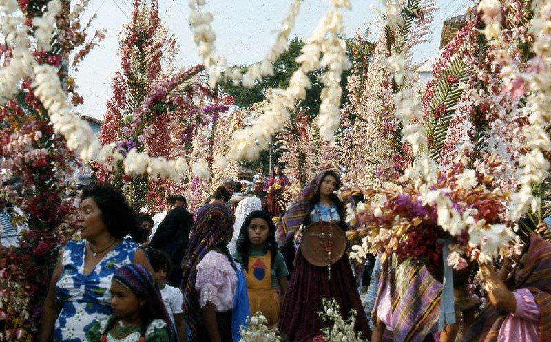 #8 Procession of the Palms, Panchimalco, 1975