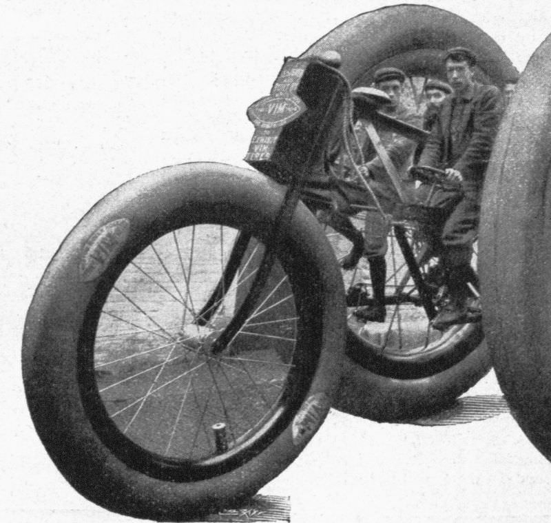 The Giant Mechanical Tricycle from 1896 which Required Eight Men were Required to Propel Inventions