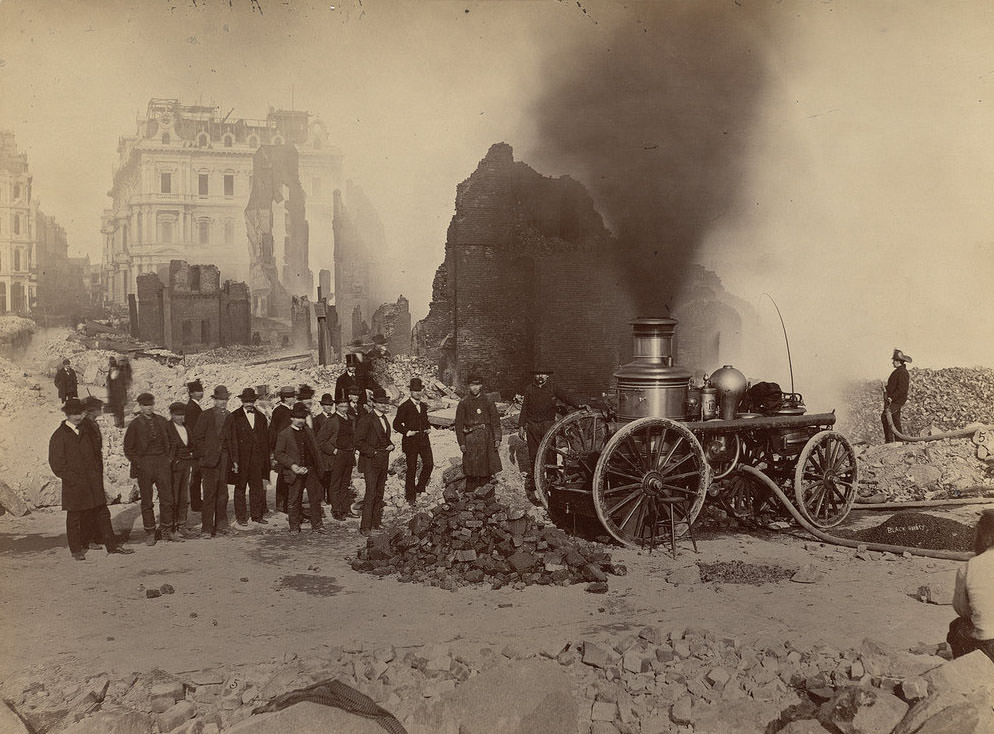 #29 Federal Street. (post office . . . fire engine)