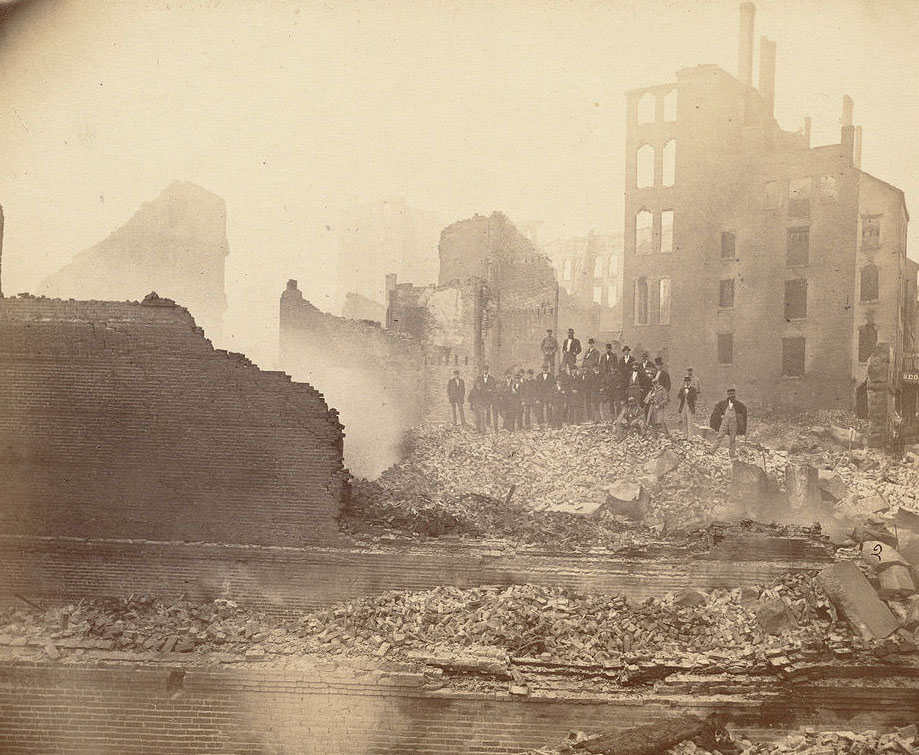 #35 Looking up Milk Street. to Washington