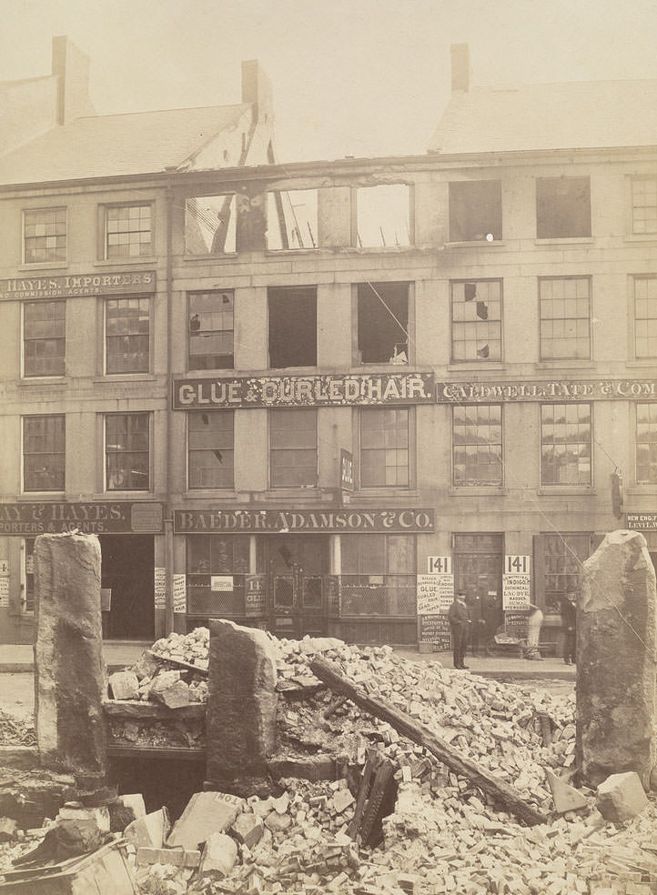 #37 Milk St. edge of fire