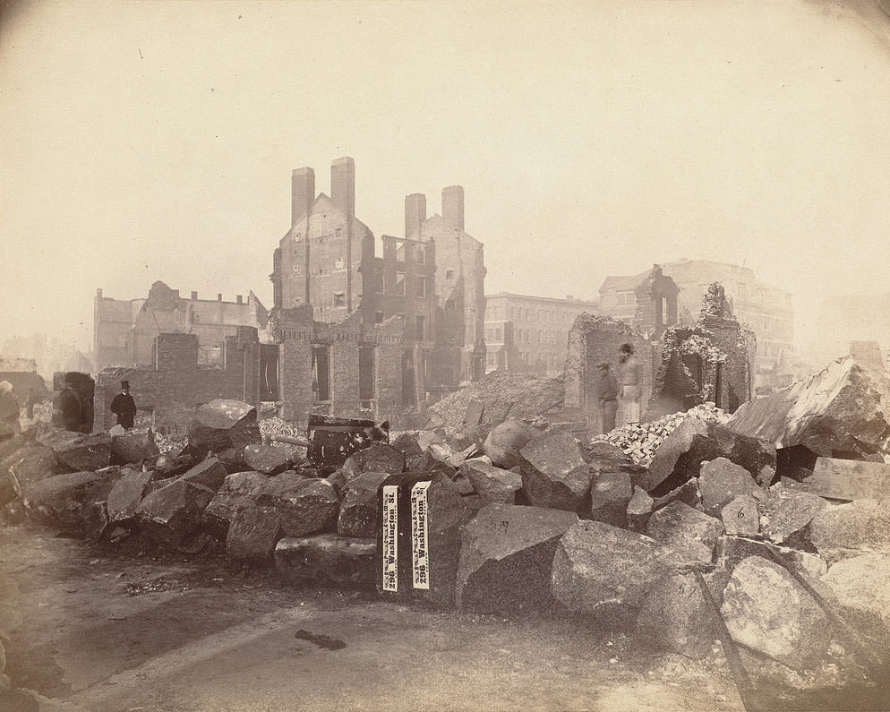 #38 Milk St. looking north