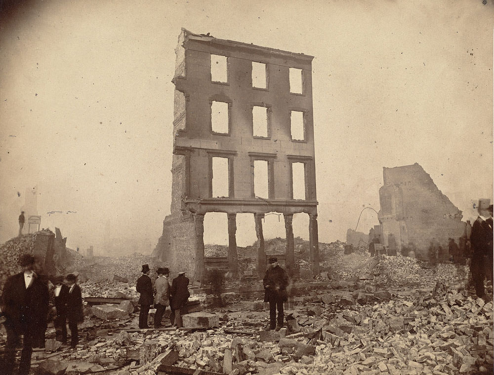 #43 Pearl and Milk Streets looking southwest.