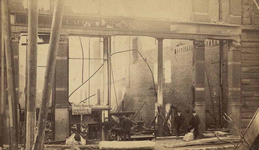 #5 Remains of Claflin Larrabee building