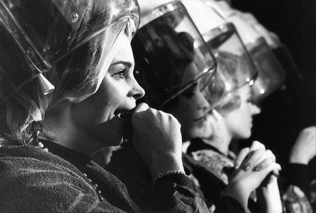 #1 Miss Canada under the hairdryer, 1973