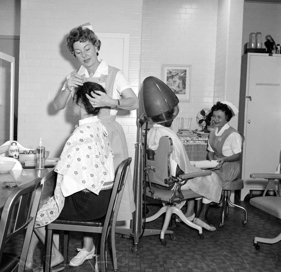 #30 Woman Under Hairdryer, 1960