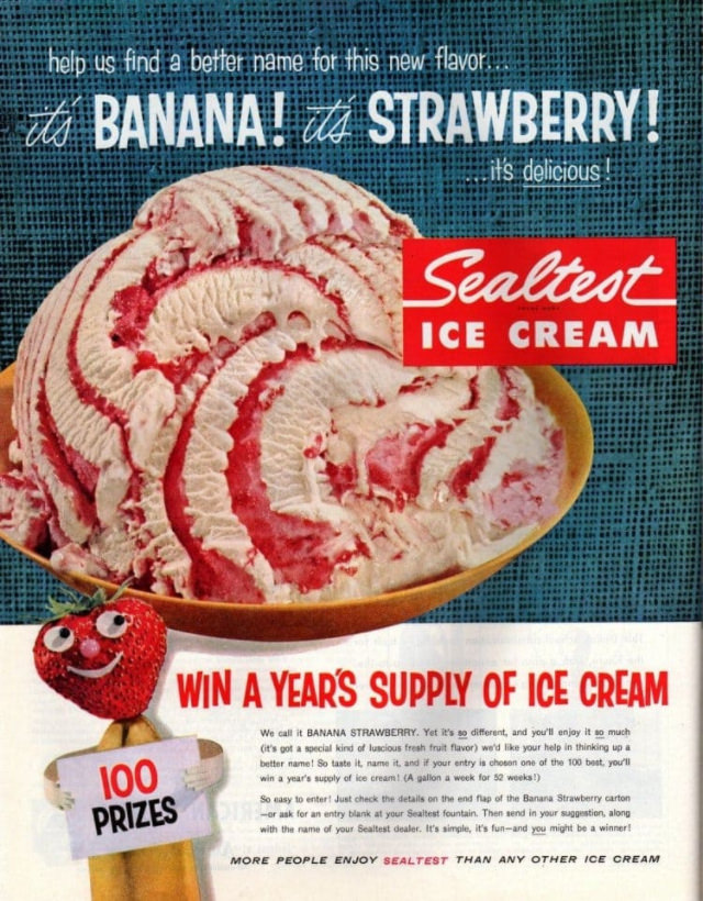 Stunning Vintage Ice Cream Ads from the 1950s Vintage Ads