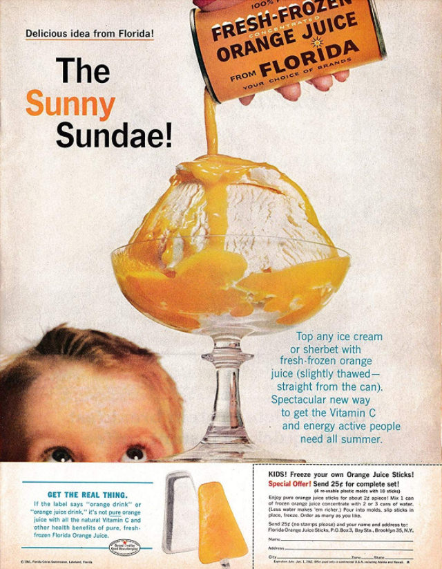 #15 Stunning Vintage Ice Cream Ads from the 1950s #15 Vintage Ads
