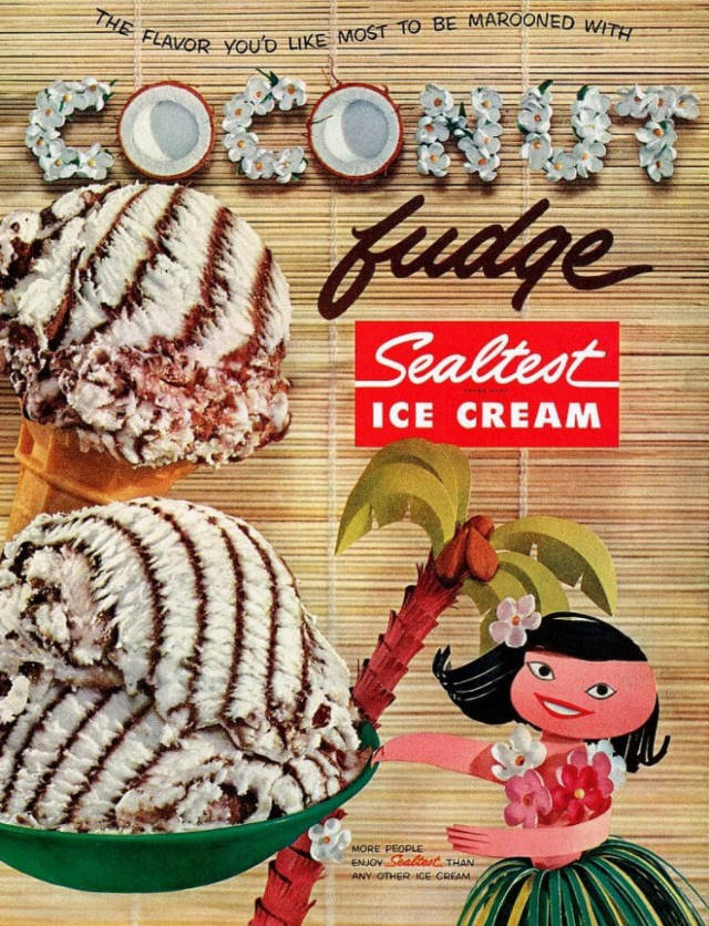 Stunning Vintage Ice Cream Ads from the 1950s Vintage Ads