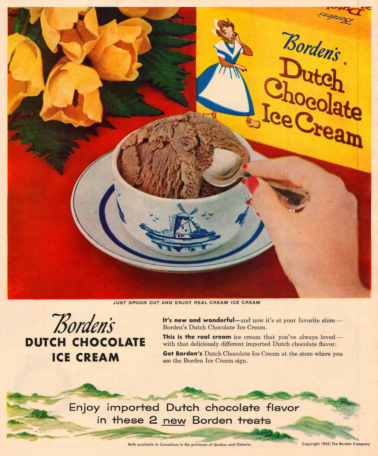 Stunning Vintage Ice Cream Ads from the 1950s Vintage Ads